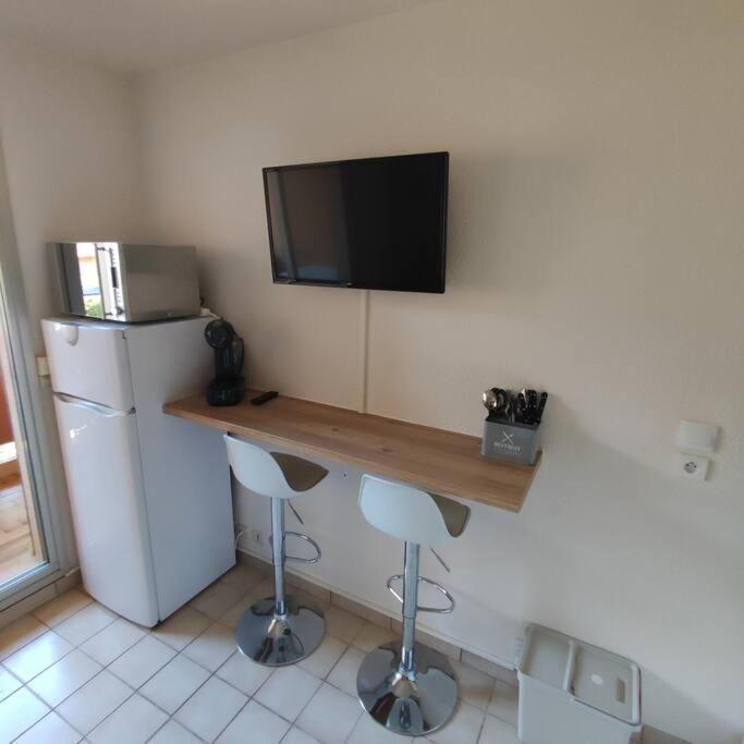 Studio Cabine Quatre Couchages Classe 2 Etoiles Bormes-les-Mimosas Eksteriør billede